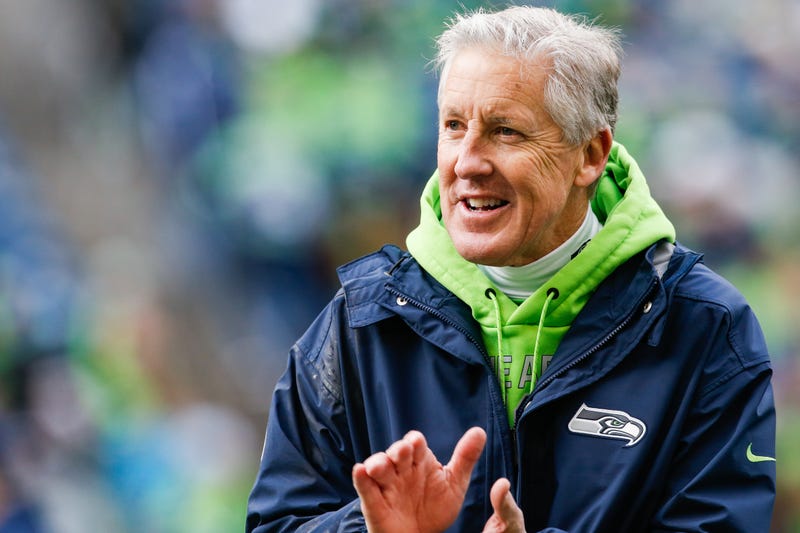 Seahawks head coach Pete Carroll.
