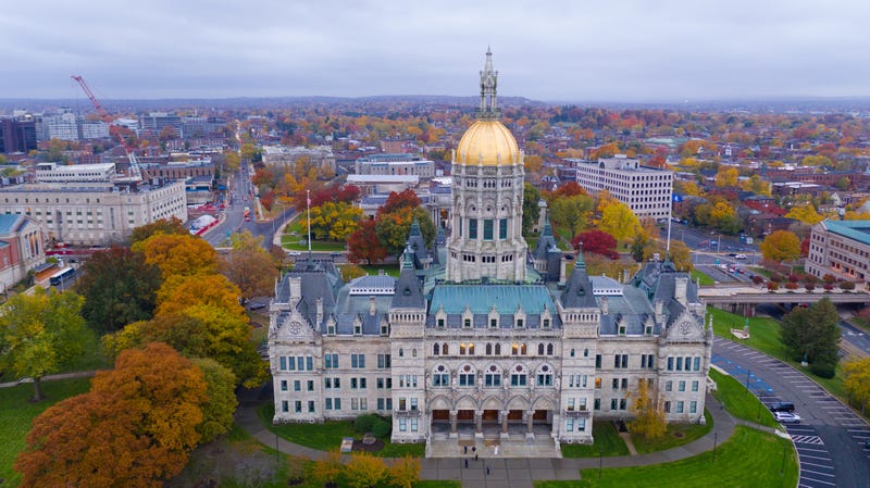 State Capitol building in Hartford
