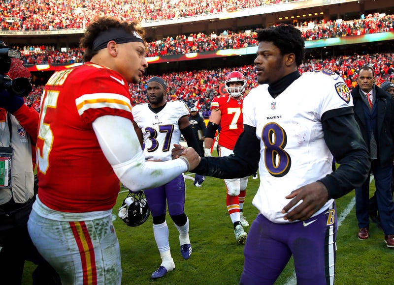 Kansas City Chiefs, Patrick Mahomes, Baltimore Ravens, Lamar Jackson