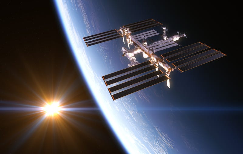 International Space Station Illustration