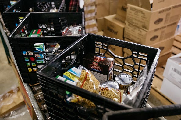 emergency relief boxes