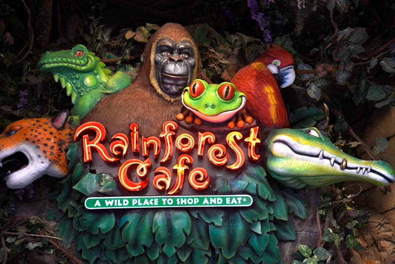 A pop-up Rainforest Cafe is coming to the Empire State Building for four days in October.