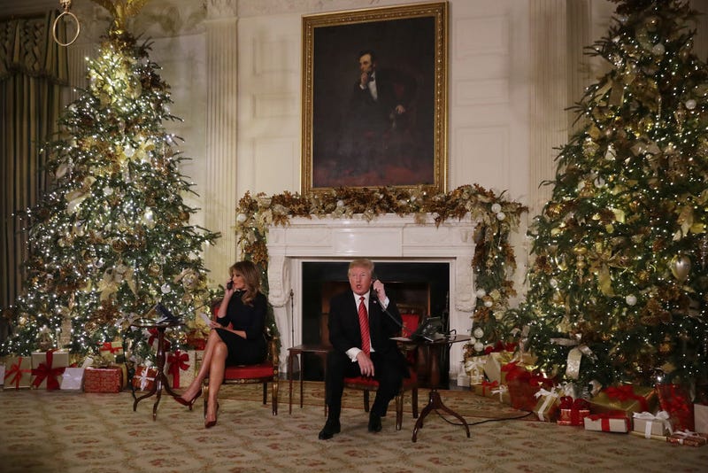 President Trump and The First Lady calling the Rant Line