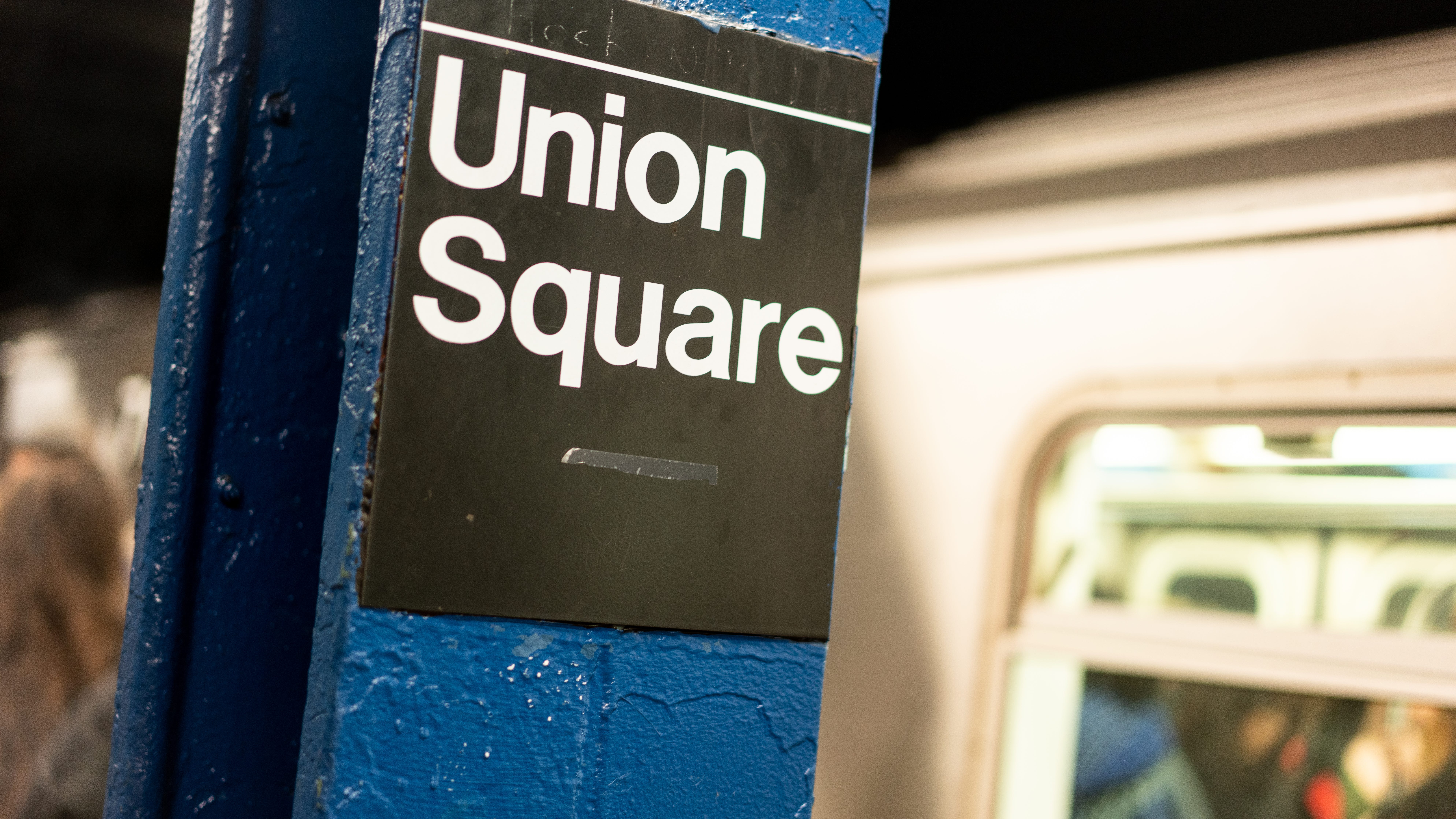 Man waiting for train is shoved onto tracks at Union Square subway station