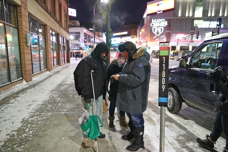 Homeless, Minneapolis