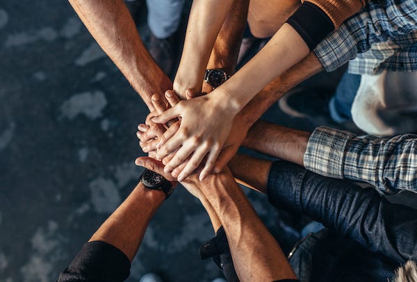 People working together