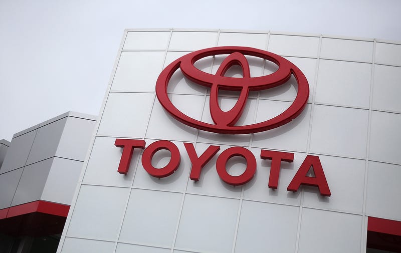 OAKLAND, CA - FEBRUARY 24: The Toyota logo is displayed on the exterior of a Toyota dealership on February 24, 2011 in Oakland, California. Toyota announced today that it will recall nearly 2.2 million vehicles that have floor mats that could interfere with their gas pedals. The list of cars to be recalled includes 761,000 2006-10 RAV4, 603,000 2003-09 4Runner models and 17,000 2008-11 Lexus LX 570 models.