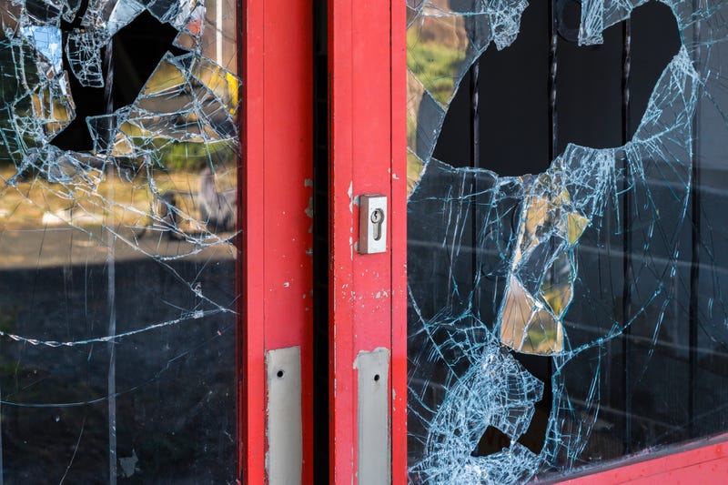 broken door