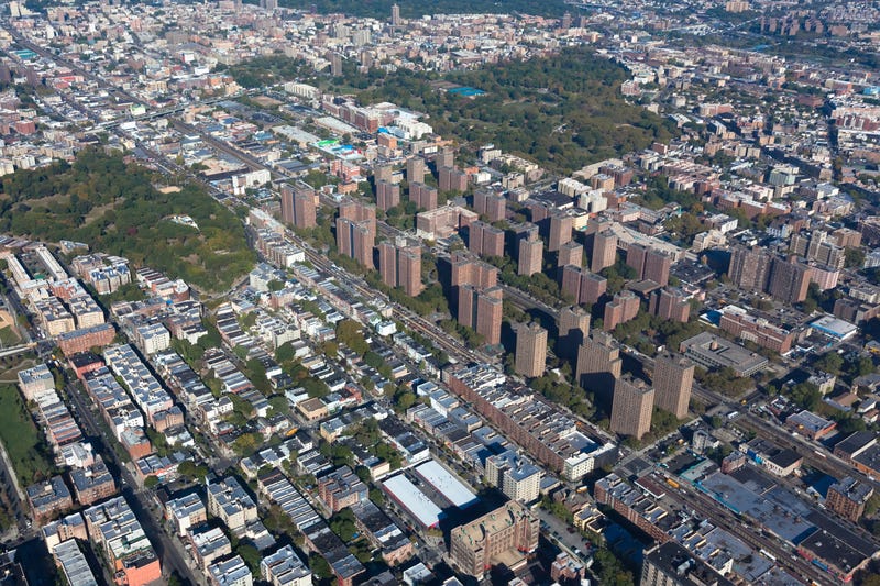 All of the robberies have taken place in or around Claremont Park (seen left)