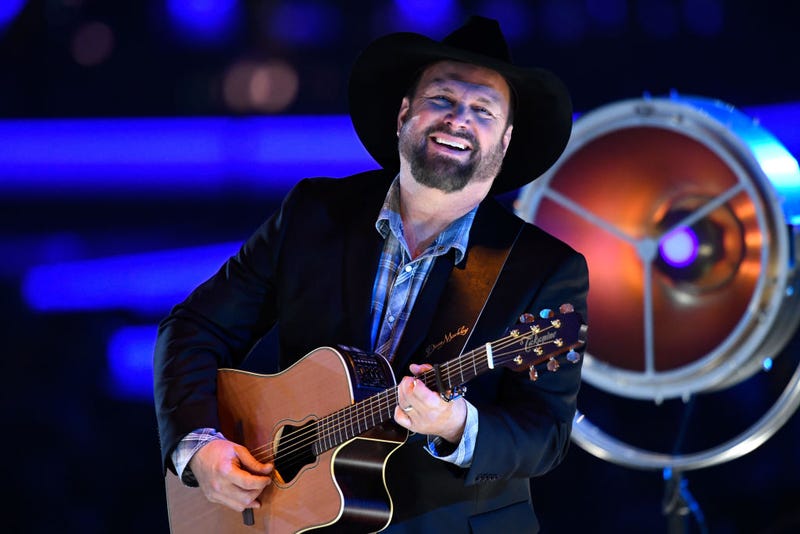 Garth Brooks performs onstage during MusiCares Person of the Year honoring Dolly Parton at Los Angeles Convention Center on February 8, 2019 in Los Angeles, California. (Photo by Kevork Djansezian/Getty Images for The Recording Academy)