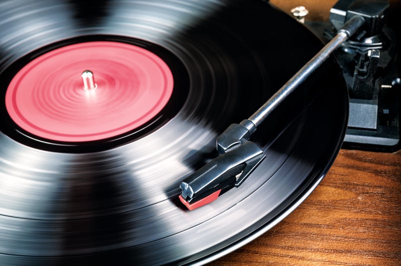 Vinyl record player