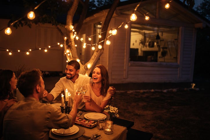 backyard outdoor lighting