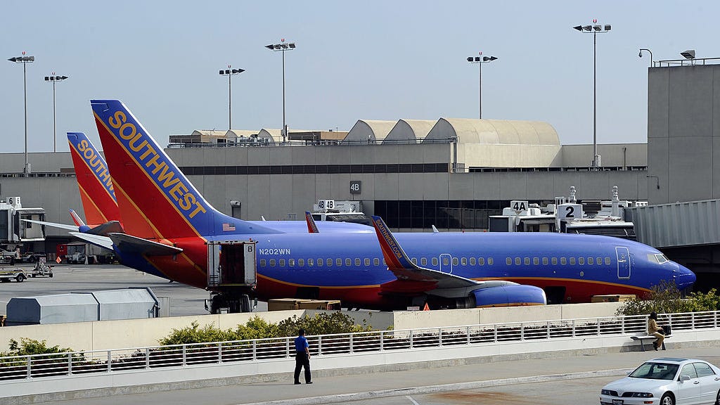Southwest Airlines cancels flights from Southern California