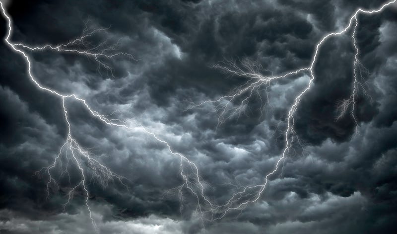 Storm clouds