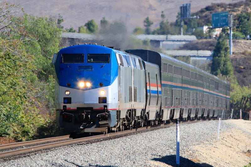 Amtrak train
