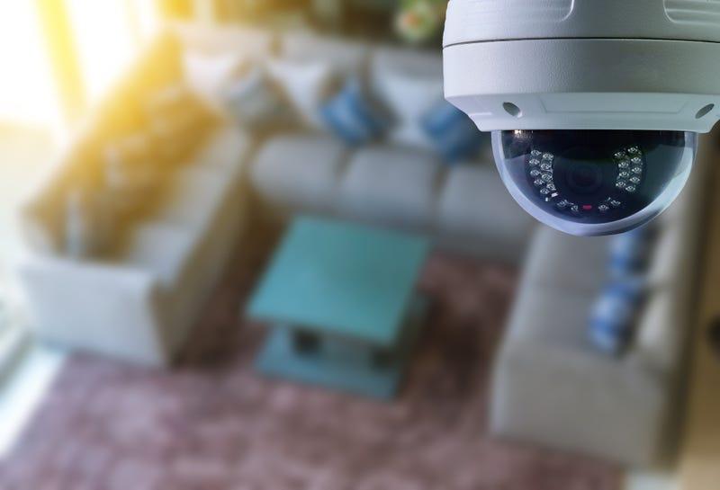 Camera inside of a home. 