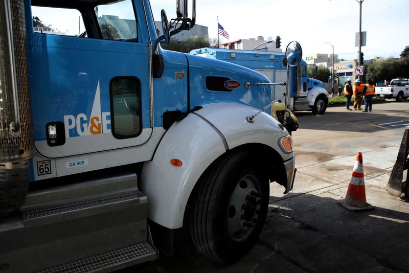 A gas line was ruptured Wednesday morning, prompting evacuations in the area.