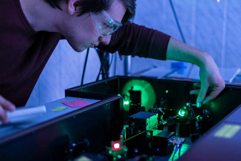 Scientific laser
