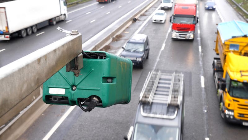 Camera on expressway