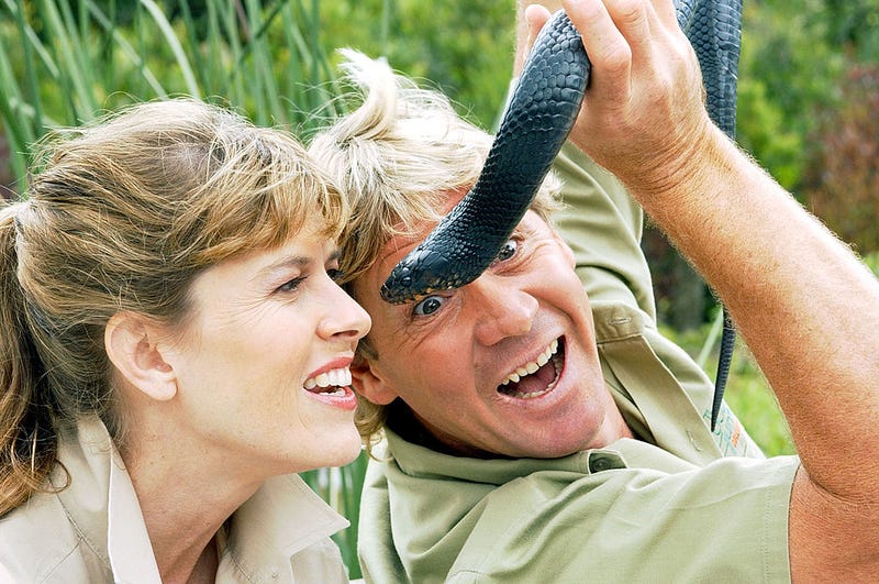 Terri and Steve Irwin 