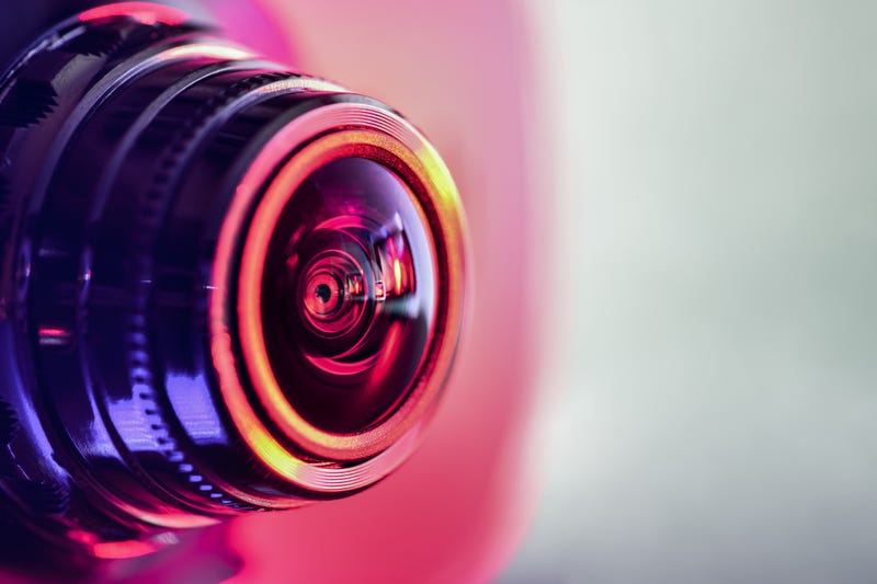 Close up of a camera