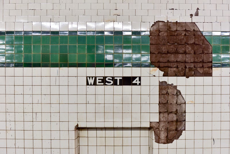 West Fourth Street Subway stop in New York City.