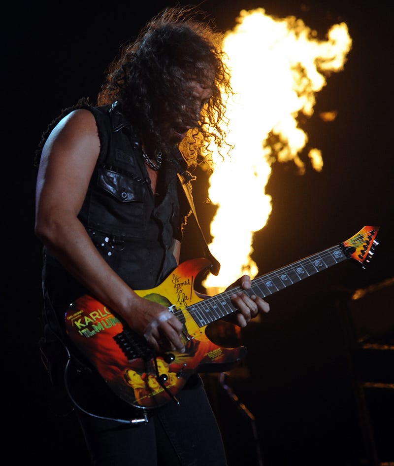 Kirk Hammett of Metallica 