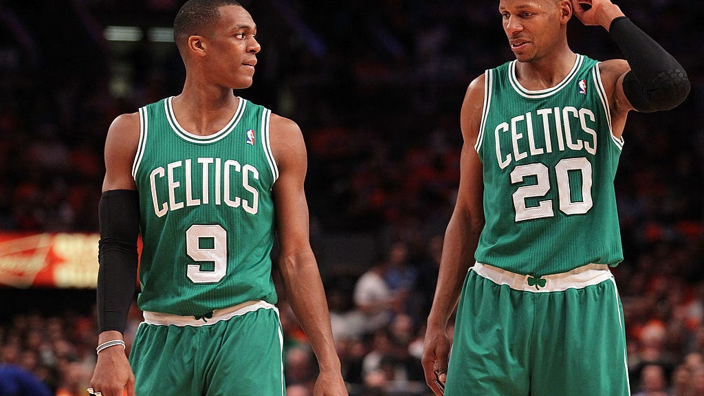 Kendrick Perkins reflects on Celtics making Ray Allen, Rajon Rondo box each other to settle beef during 08' championship run