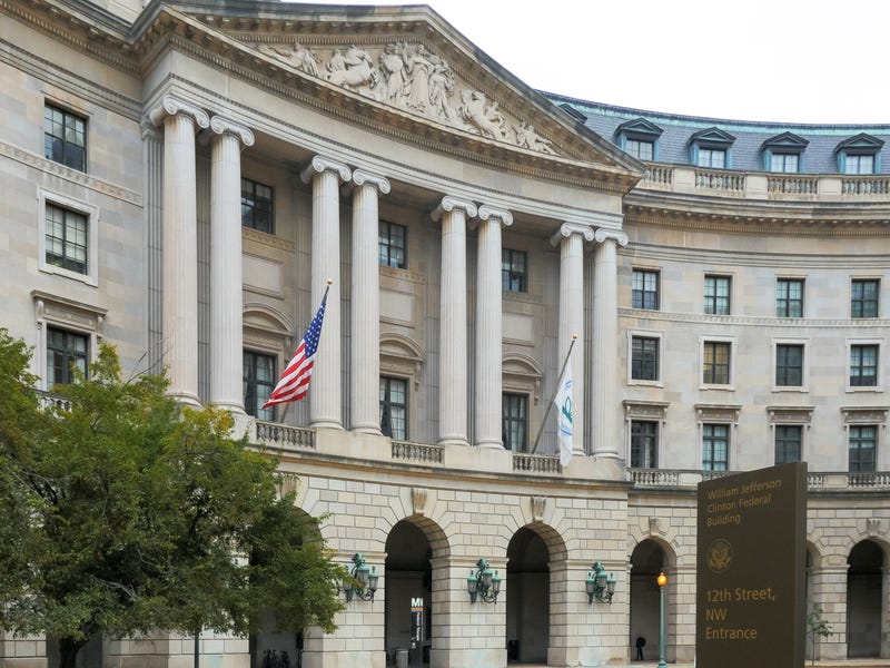 stock photo of the epa building in washington dc