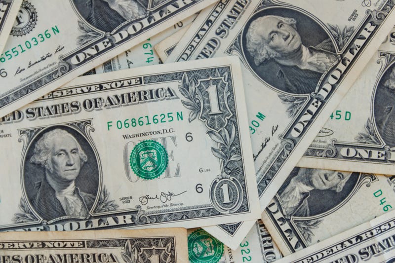 American $1 bills