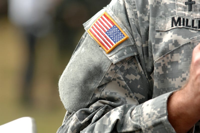 United States soldier in uniform. 