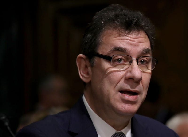 Albert Bourla, CEO of Pfizer, in 2019. (Photo by Win McNamee/Getty Images)