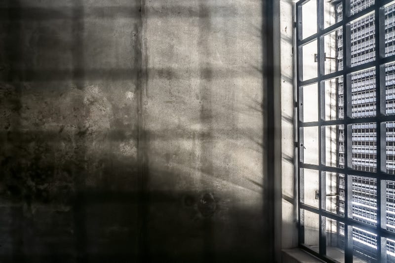 Jail cell.