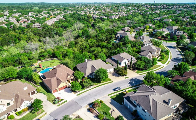 suburb aerial
