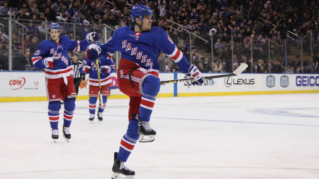 Blues acquire forward Pavel Buchnevich in trade with Rangers