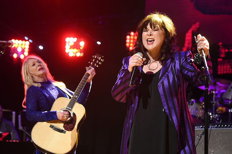 Nancy Wilson and Ann Wilson of Heart