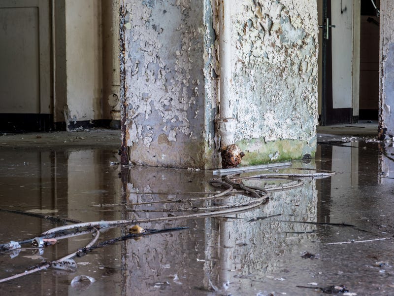 Flooded basement
