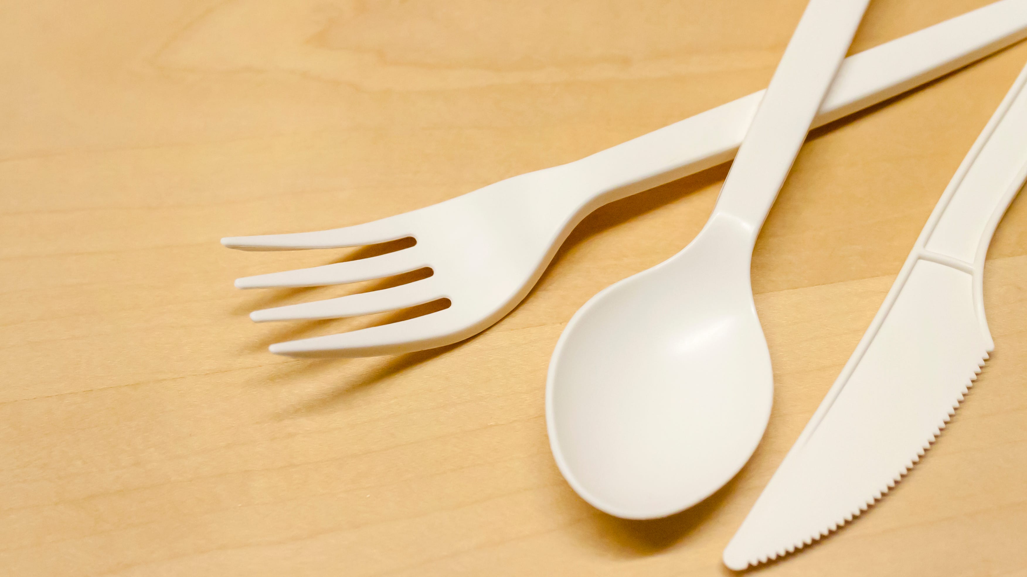 Under new state law, restaurants will only offer disposable utensils, condiment packets on request