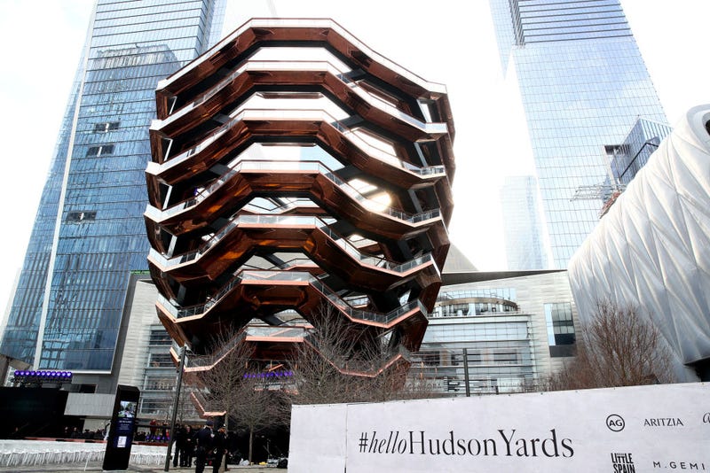A view of the Vessel at Hudson Yards' official opening event on March 15, 2019.