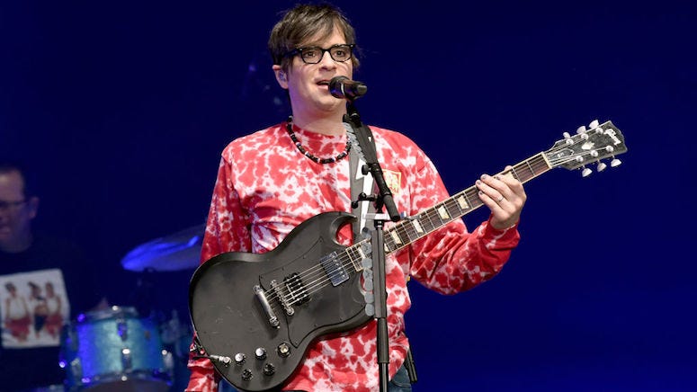 Weezer scroll the timeline for the kids on new 'All My Favorite Songs'