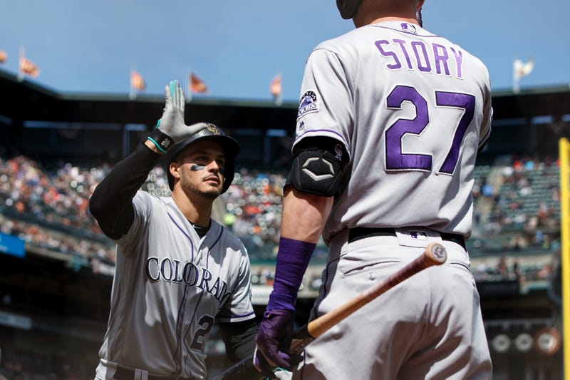Nolan Arenado, Trevor Story 