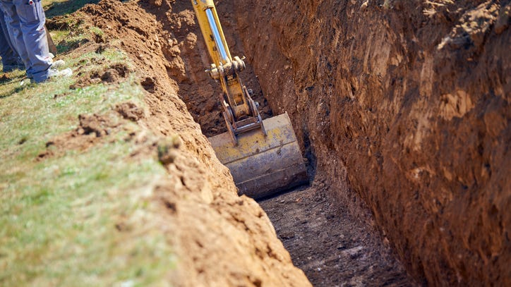 Worker falls into trench, rescued at Novi construction site