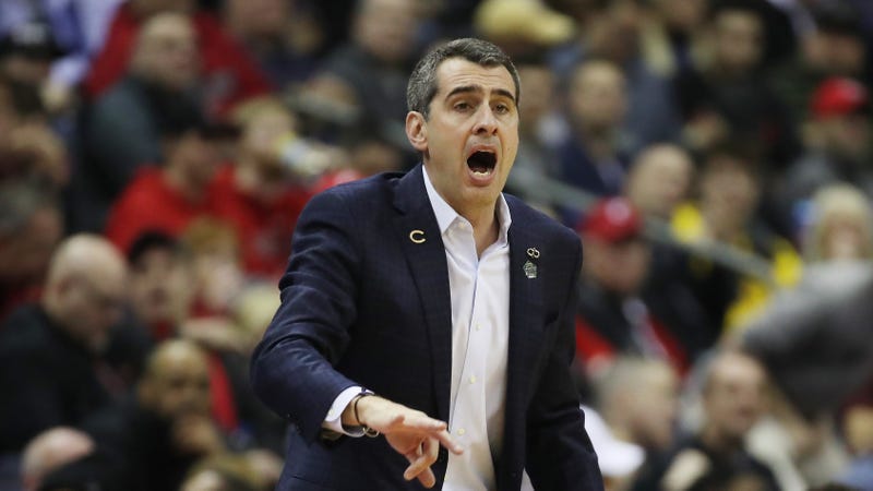 Colgate men's basketball coach Matt Langel, a Penn alum.