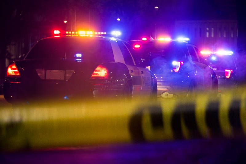 Police tape. 