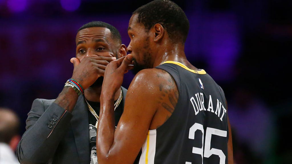 Kevin Durant on the Michael Jordan-LeBron James GOAT debate: 'Why the hell are we always comparing these guys?'