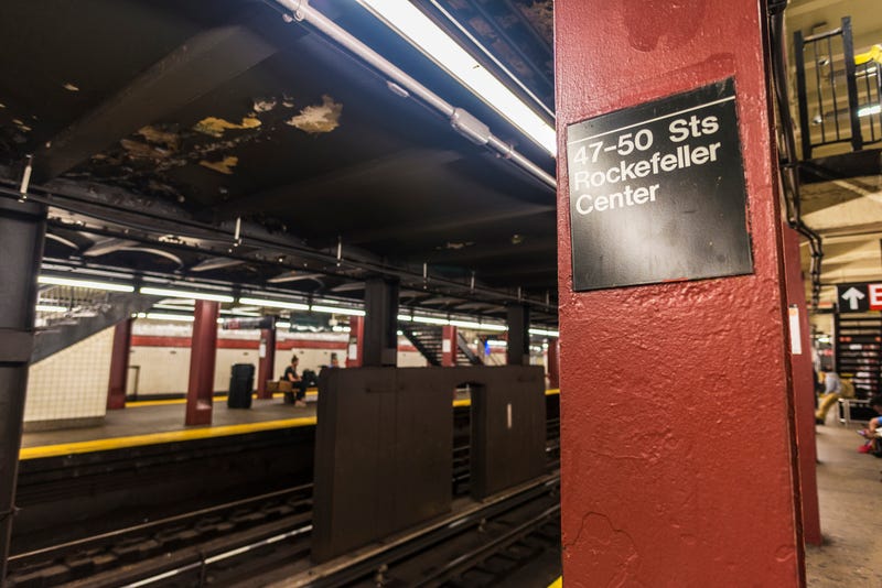 The third victim was attacked at the Rockefeller Center subway station