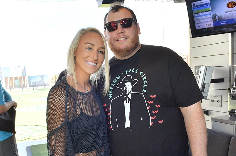 Nicole Hocking and Luke Combs