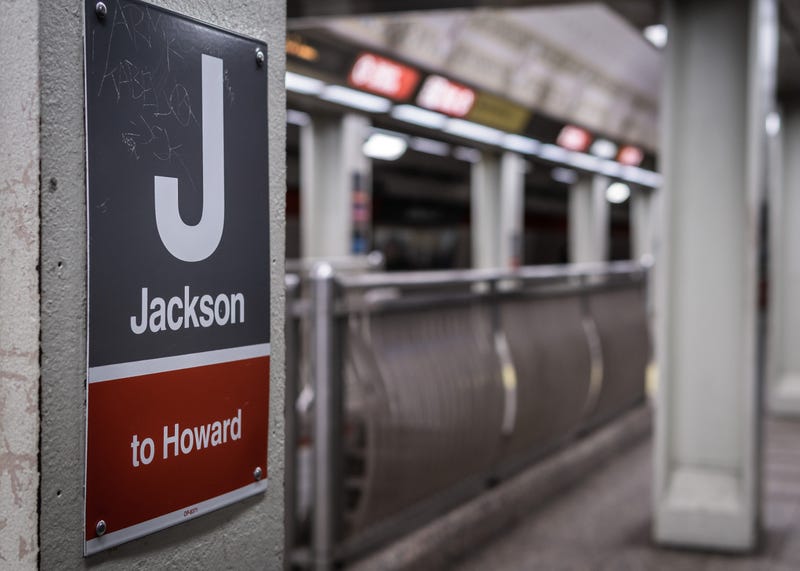 CTA's Jackson Red Line stop