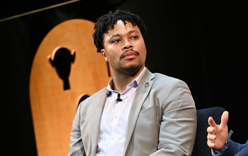 Pa. Rep. Malcolm Kenyatta attends the "Out in Office" panel at Tribeca Celebrates Pride Day at the 2019 Tribeca Film Festival on May 4, 2019, in New York City.
