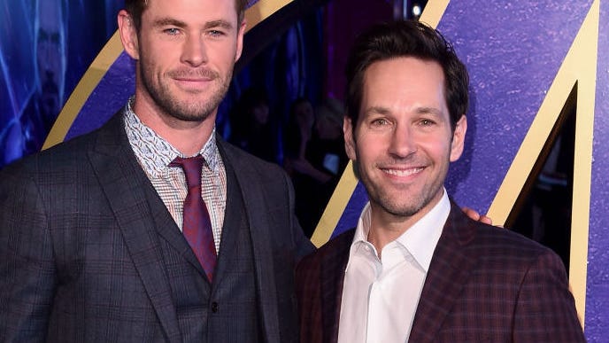 Comparing himself to 'Avengers' costar Chris Hemsworth made Paul Rudd question working out: ‘What's the point?’